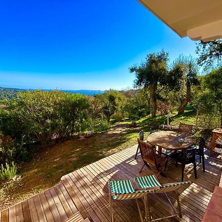 Les Restanques 1066 Jacynthe Vue Mer Grimaud Ngoại thất bức ảnh