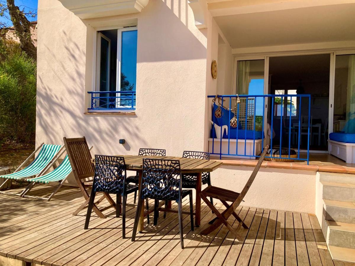 Les Restanques 1066 Jacynthe Vue Mer Grimaud Ngoại thất bức ảnh